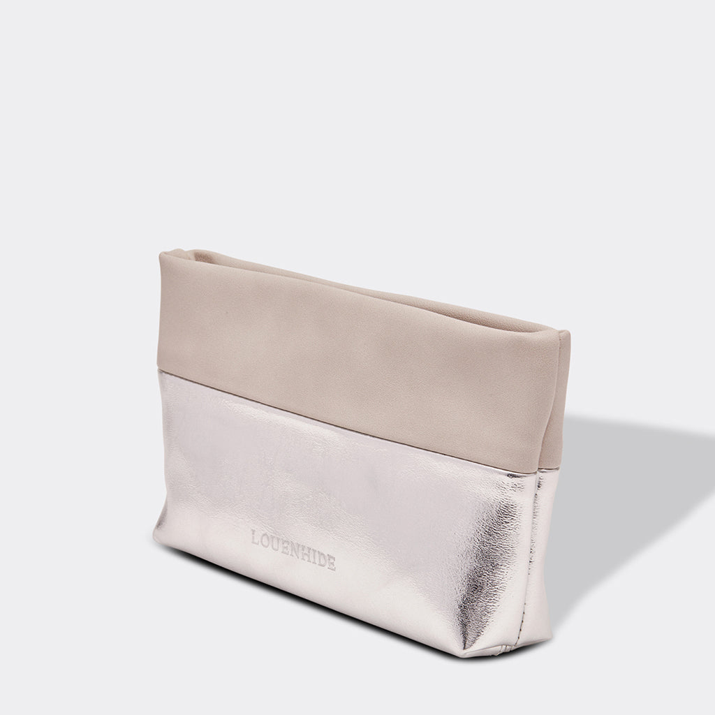 Louenhide Arizona Make Up Bag Silver
